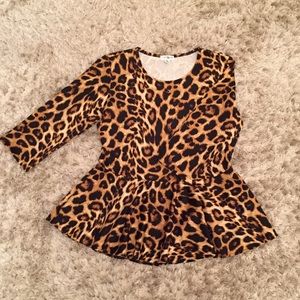 Jade Mackenzie Apparel Leopard Top